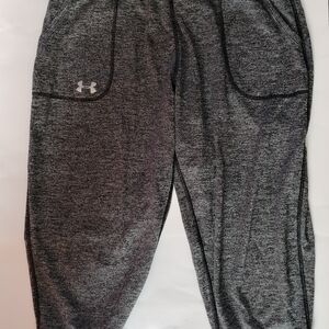 Under Armour Heat Gear Cropped Gray Joggers